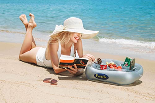 FEEBRIA-Floatie Pool Drink &amp; Phone Holder!-BOM-Boutique on Main -Amazon Pool