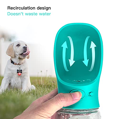 M&amp;MKPET-Dog Travel Water Bottle-BOM-Boutique on Main -Amazon Pups